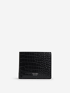 TOM FORD TOM FORD CROCO LEATHER WALLET