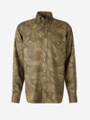 TOM FORD TOM FORD CAMOUFLAGE MOTIF SHIRT