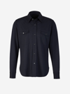 TOM FORD TOM FORD SILK AND COTTON SHIRT