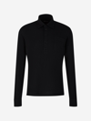 TOM FORD TOM FORD VISCOSE AND SILK POLO