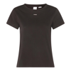 Pinko Mini Logo Crewneck T-shirt In Black