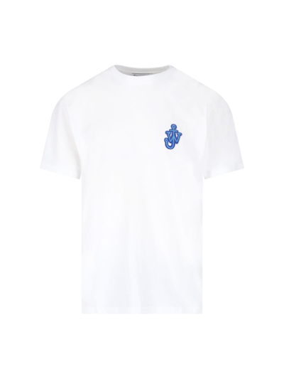 JW ANDERSON CREW-NECK LOGO T-SHIRT