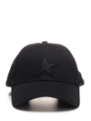 GOLDEN GOOSE BLACK BASEBALL CAP