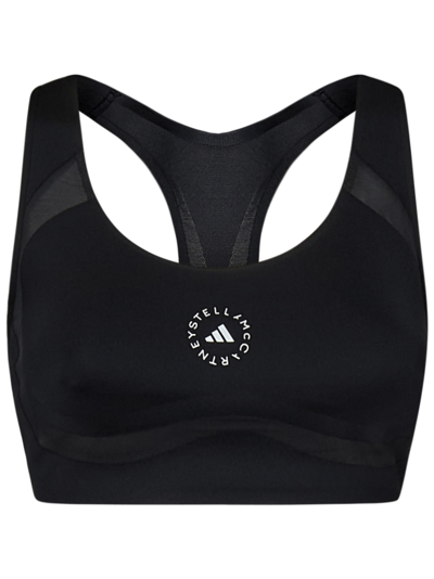 Adidas By Stella Mccartney By Stella Mccartney Top In Black