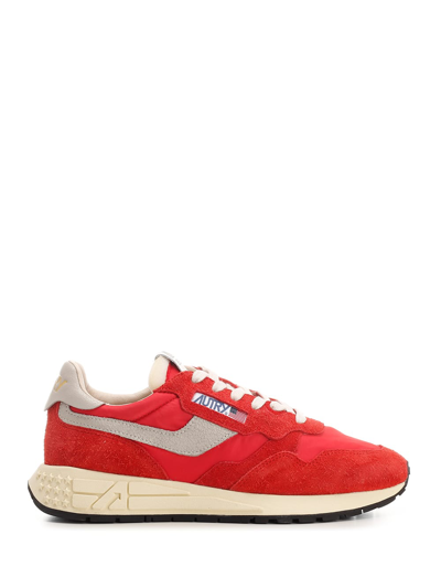 Autry Whirlwind Sneakers In Red