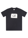 C.P. COMPANY T-SHIRT WITH LOGO PRINT ON CHEST