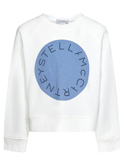 Stella Mccartney Kids' Sweatshirt In White