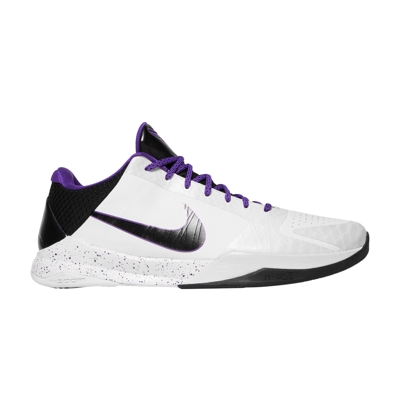 Pre-owned Nike Zoom Kobe 5 'inline' In White