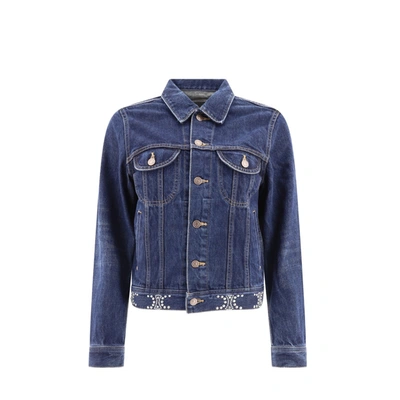 Celine Denim Jacket In Blue