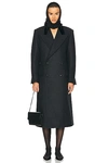 Bode Misty Coat In Black