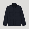 Asket The Field Jacket Dark Navy In Dark Navy