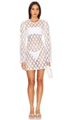 Beach Riot Goldie Dress In 白色