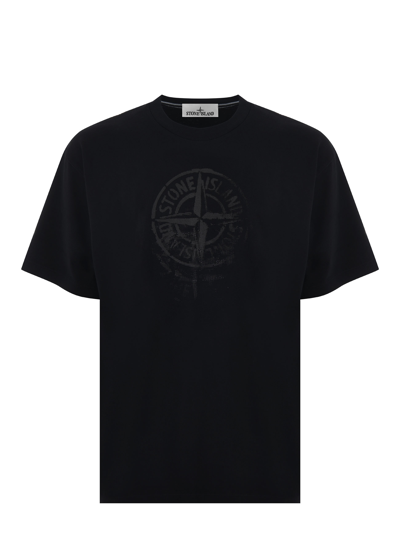 Stone Island T-shirt T-shirt In Black