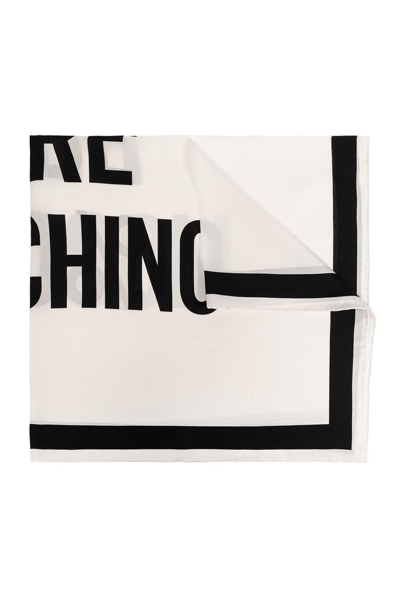 Moschino Logo In White