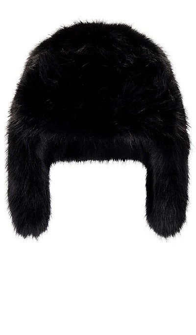 8 Other Reasons Trapper Faux Fur Hat In 黑色