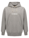 Comme Des Garçons Homme Deux Comme Des Garçons Homme Logo Print Hoodie In Gray