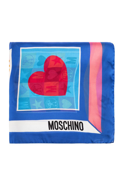 Moschino Logo Printed Semi In Multi