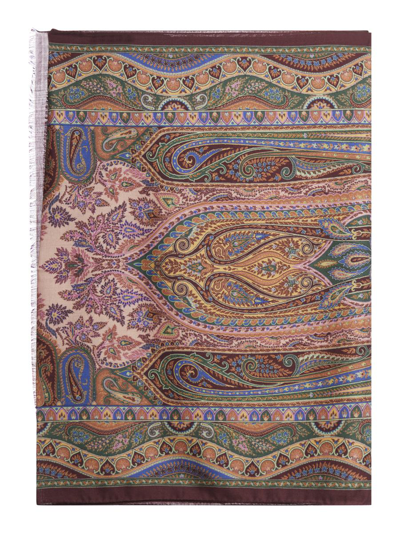 Etro Scarves In Brown