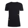 GUCCI BEE EMBROIDERED T-SHIRT BLACK MEN