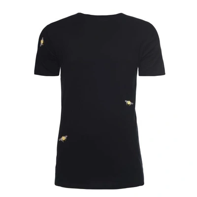 Gucci Bee Embroidered T-shirt Black Men