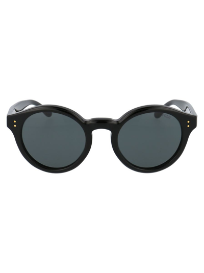 Polo Ralph Lauren Sunglasses In 500187 Shiny Black