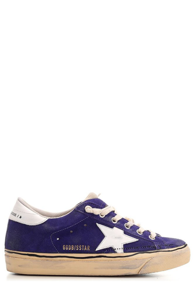 Golden Goose Deluxe Brand Super Star Lace In Purple