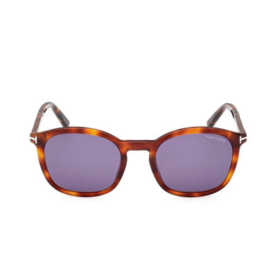 Tom Ford Eyewear Round Frame Sunglasses In Multi