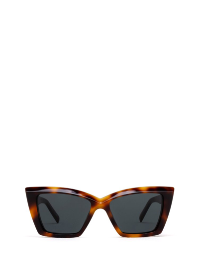 Saint Laurent Eyewear Cat In Multi