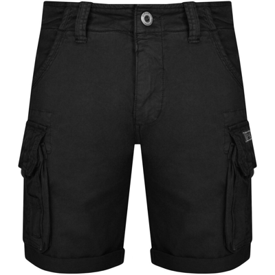 Alpha Industries Crew Cargo Short Black