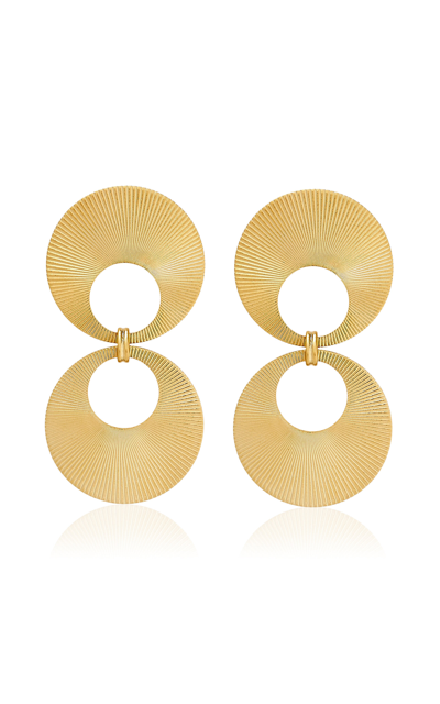 Brinker & Eliza Glow 24k Gold-plated Earrings