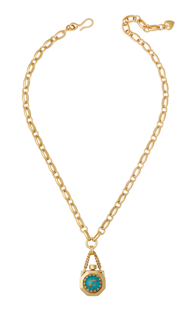 Brinker & Eliza Here's Your Sign 24k Gold-plated Necklace