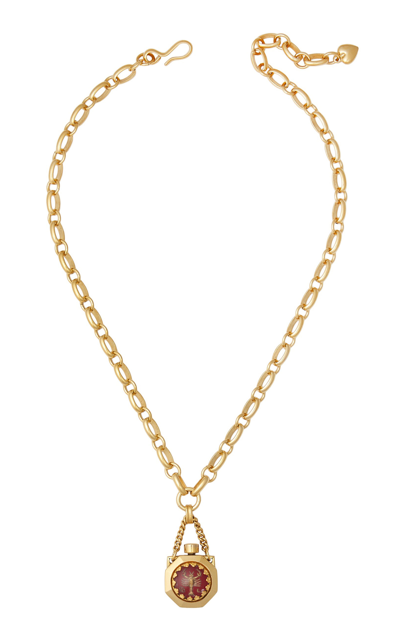 Brinker & Eliza Here's Your Sign 24k Gold-plated Necklace