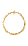 BRINKER & ELIZA END GAME 24K GOLD-PLATED CHAIN NECKLACE