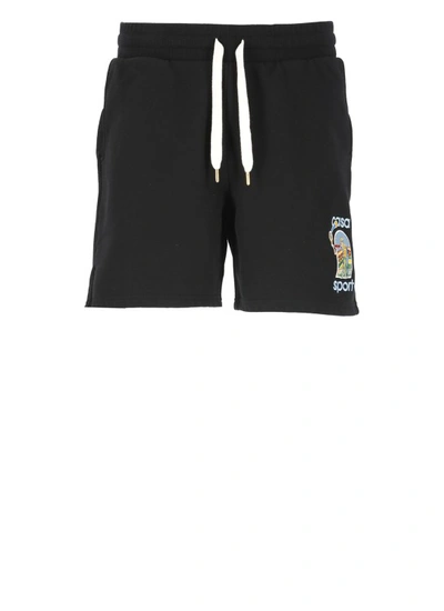Casablanca Bermuda Shorts In Black