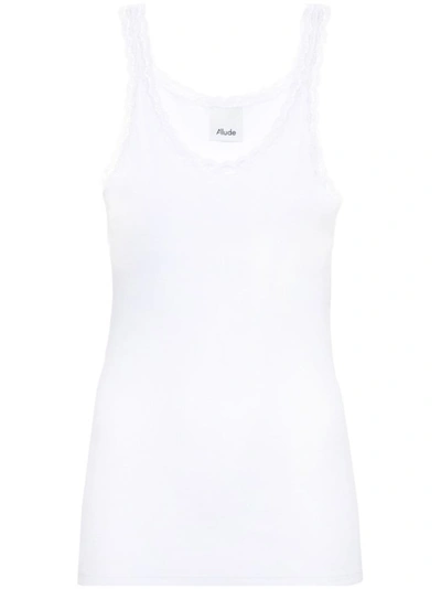Allude Top In White