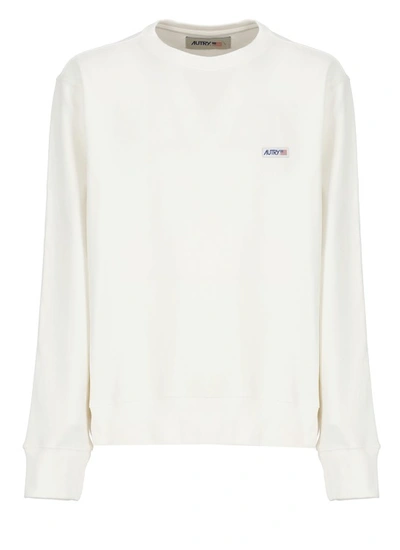 Autry Main Sweatshirt In White