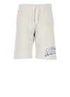 Autry Logo Printed Drawstring Shorts In White