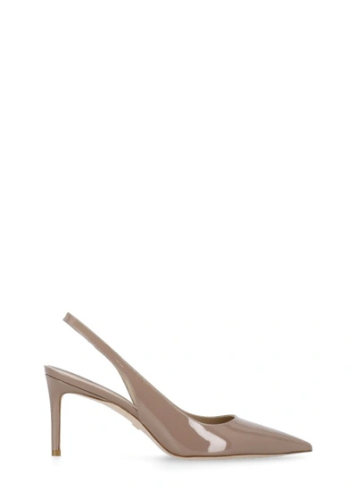 Stuart Weitzman Stuart 75 Slingback Pump In Brown