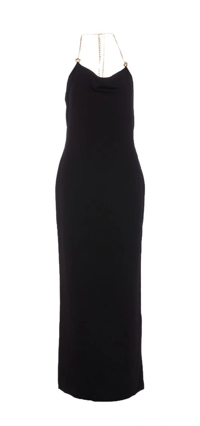 Bottega Veneta Long Dress In Black
