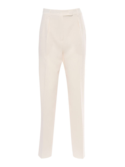 Max Mara Studio Pants In White