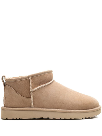 Ugg Ultra Mini Classic Boot In Beige