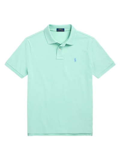 Polo Ralph Lauren Men's Cotton Polo Shirt In Celadon