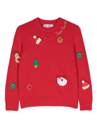 Mc2 Saint Barth Saint Barth Sweaters Red