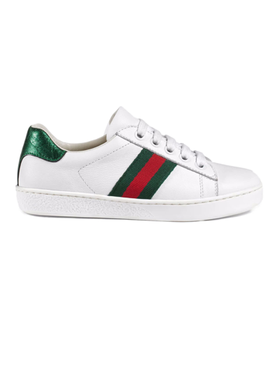 GUCCI GUCCI KIDS SNEAKERS WHITE