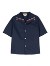 GUCCI GUCCI KIDS SHIRTS BLUE