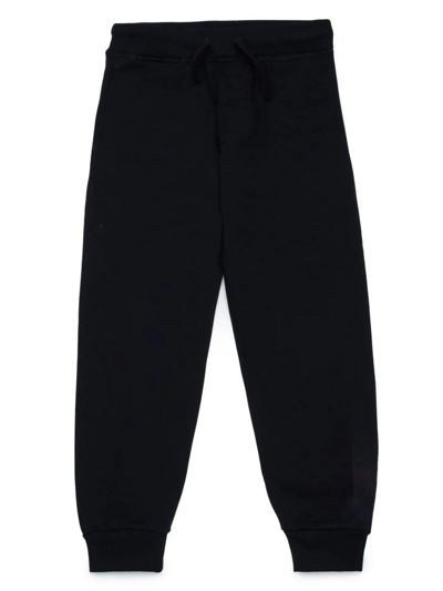 Dsquared2 Kids' Black Cotton Track Pants