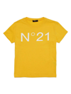 N°21 N°21 T-SHIRTS AND POLOS YELLOW