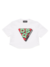DSQUARED2 DSQUARED2 T-SHIRTS AND POLOS WHITE
