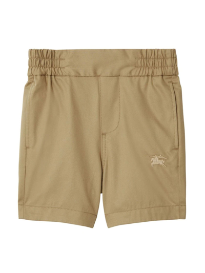 Burberry Kids'  Childrens Cotton Shorts In Archive Beige