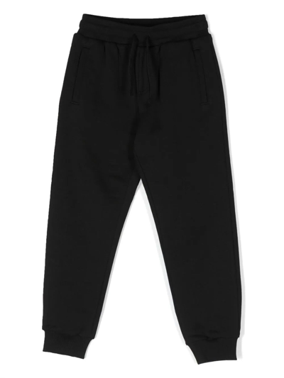 Dolce & Gabbana Kids' Cotton Trousers In Black